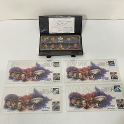 Lot of Star Trek 25th Anniversary Commemorative Cachet Shuttles Stamps ~ 1991