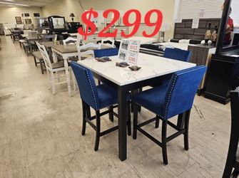 DINING TABLE SET SPECIALS FINANCING IS AVAILABLE IS VERY EASY TO QUALIFY NO CREDIT CHECK 