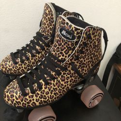 Moxi Leopard Skates