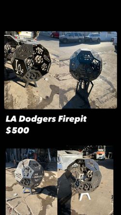 LA dodgers Firepit