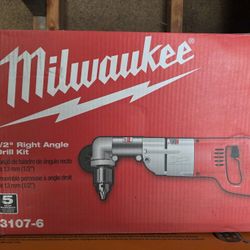 New Milwaukee
7 Amp Corded 1/2 in. Corded Right-Angle Drill Kit with Hard Case