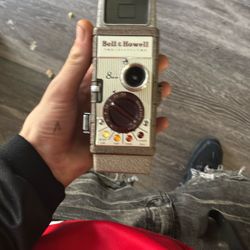 Vintage Bell & Howell Two-Fifty-Two 8mm Movie Camera – winds & runs”