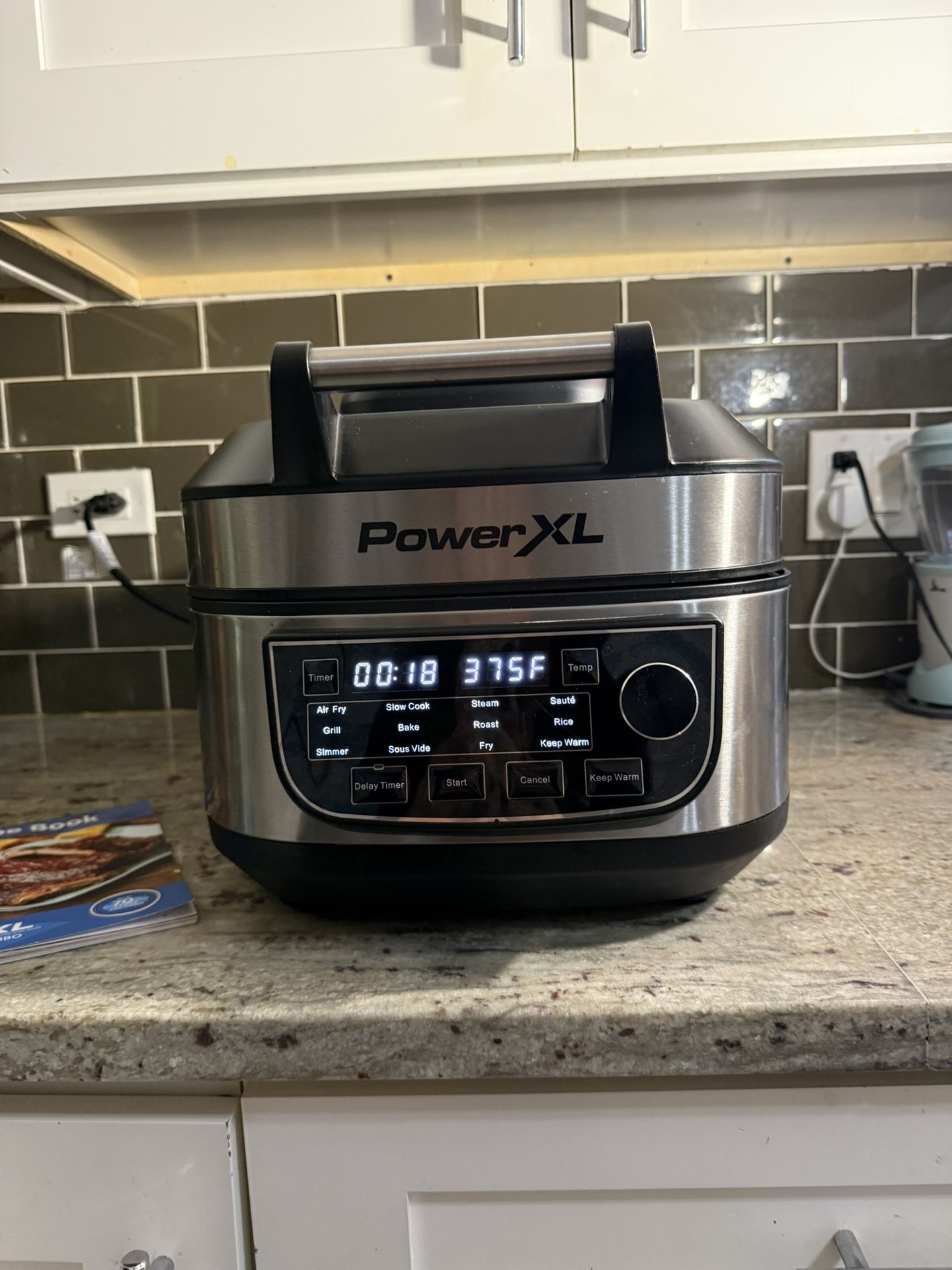 POWER XL GRILL AIR FRYER COMBO 12-in 1