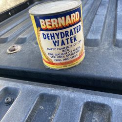 Bernard Dehydrated Water Can - Gag Gift