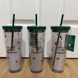 Hello Kitty x Starbucks Cold Cup Tumbler. 