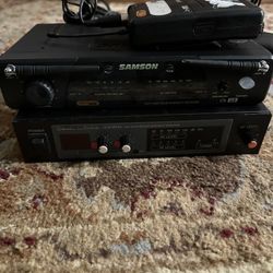 Samson Receiver & Audio Technica Receiver