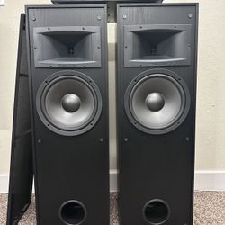 Klipsch KG4.5 Floor Standing Speakers, Cambridge audio a300 integrated amplifier