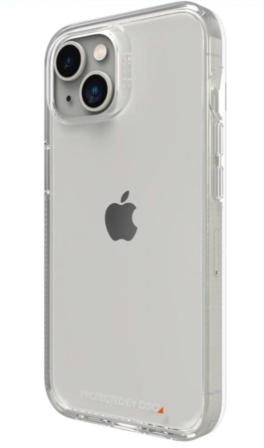 Gear4 ZAGG Crystal Palace Clear Case for iPhone 13, (13ft/4m) Drop Protection, Military Grade Polycarbonate Backplate, D30 Edge Protection (Brand New)
