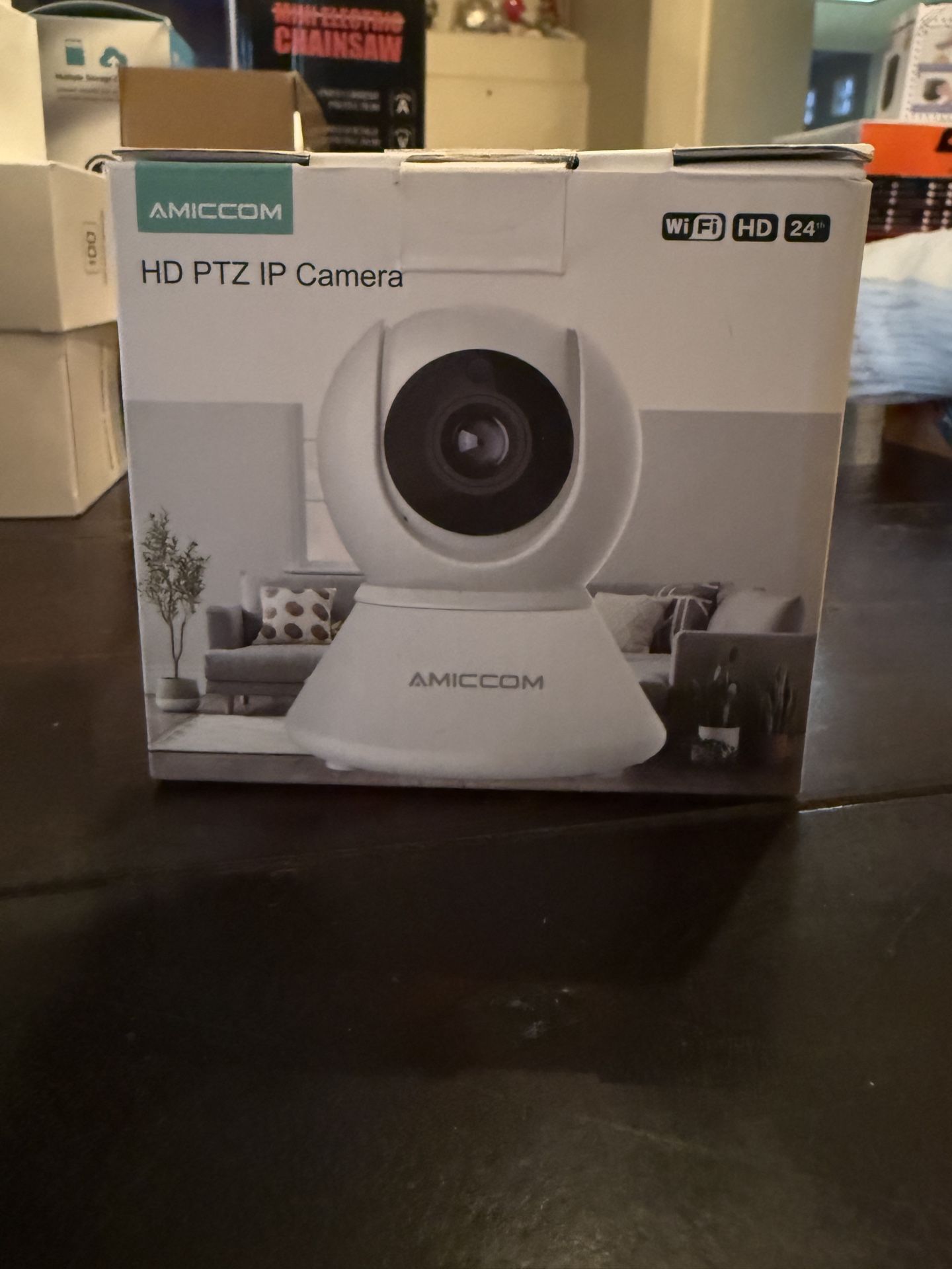 HD PTZ INDOOR IP CAMERA