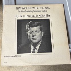 That Was The Week That Was A Tribute To John Fitzgerald Kennedy