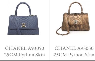 Chanel flap runway bags