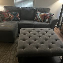 Pull Out Bed Couch And Ottoman 