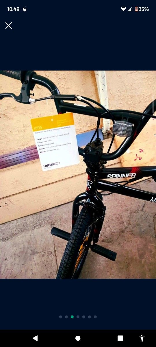 hyper bicycles bmx jet fuel 29" Bike for Adults For your comfort HOT ! Oil Slick Hyper