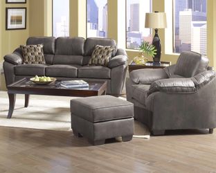 New Grey Couch And Chair ! More Sectinal Couch And Loveseat furniture mega set deals available