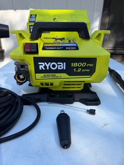 Ryobi 1800 PSI 1.2 GPM Electric Pressure Washer
