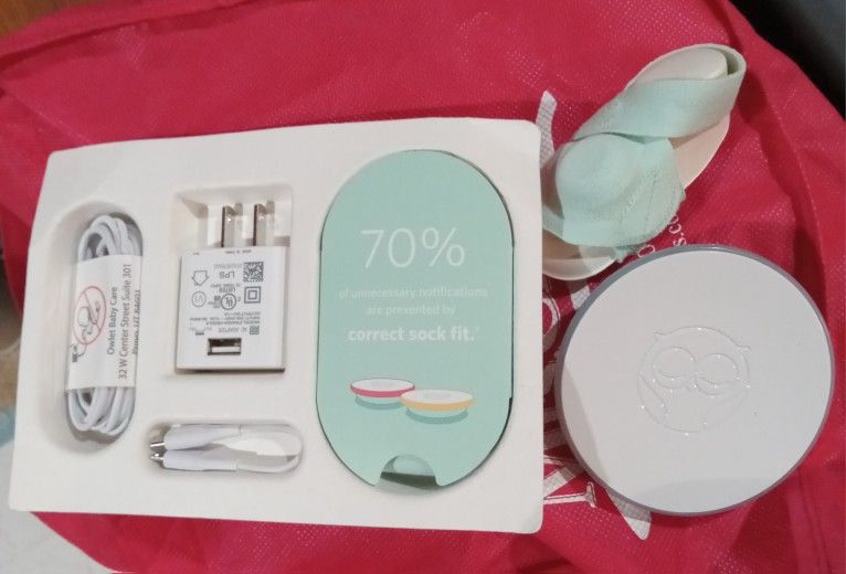 Owlet Smart Sock 2 Baby Monitor, 0-18 Months - NEW!