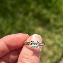 Engagement Ring And Wedding Band 