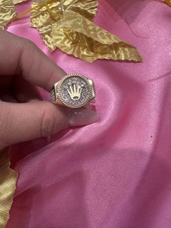 14k Men Ring With CZ