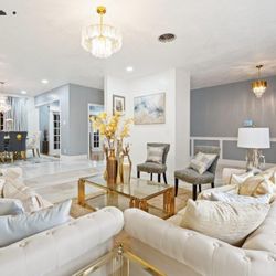 2 Cream-Color Couches for Sale, Pillows Not Included