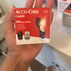 ACCU Check test strips