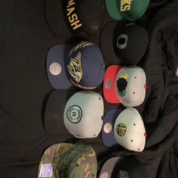 Adjustable Hats Various Different Teams