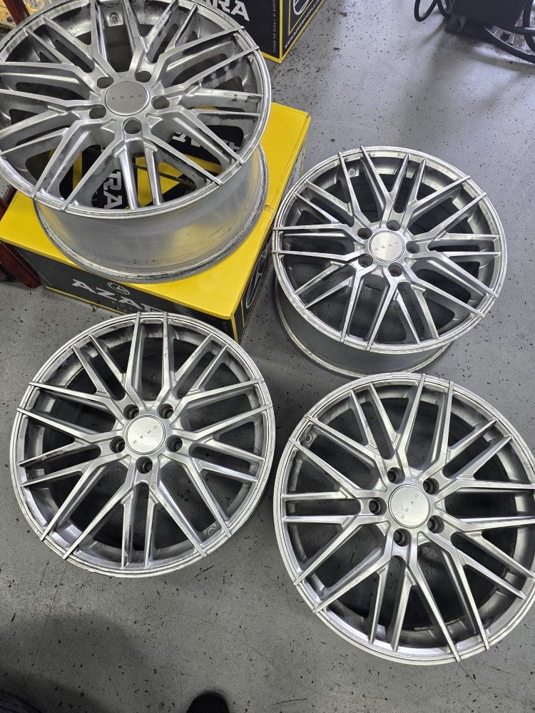 18x8 Drag Rims