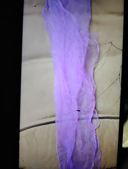 A Nice Purple See Through Women's Scarf 