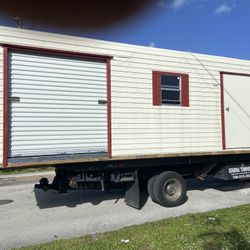 Sheds Relocated.Movemo Casita De Patio Container Rv Trailer Crane 