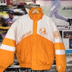 Vintage orange 90s Pro Player Tennessee Volunteers Puffer Jacket 