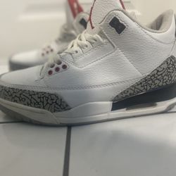 Nike Air Jordan 3 III Retro Hall of Fame White Cement