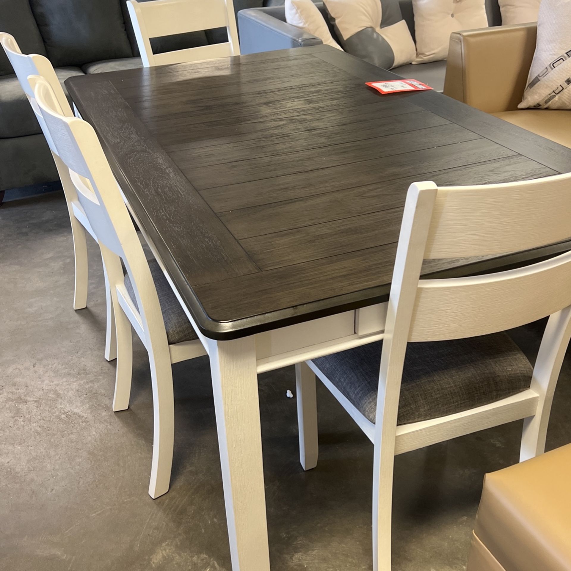 Table and four chairs 888 just in time for the holidays. Hurry for best selection.
