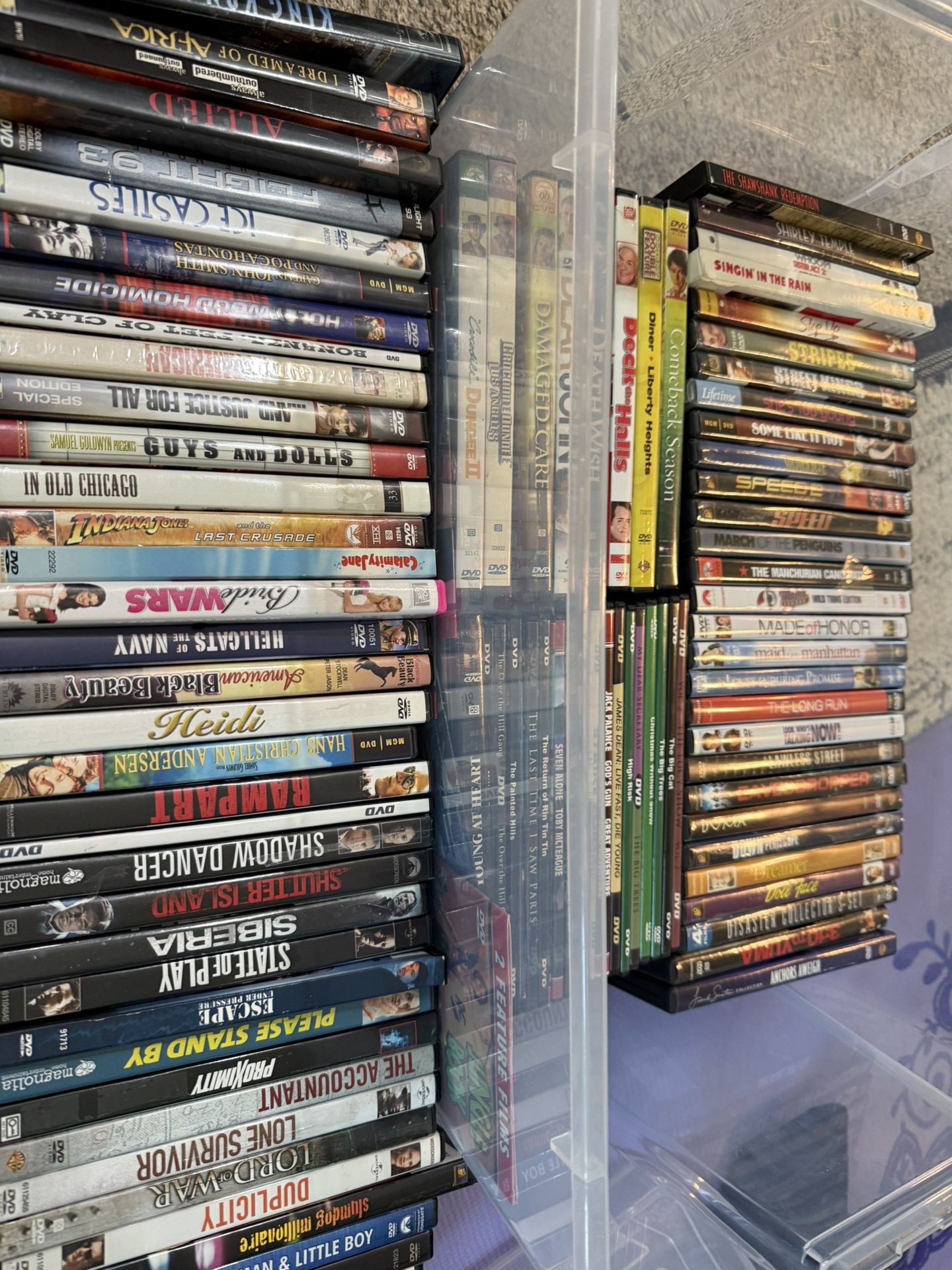 Box Of DVD Movies
