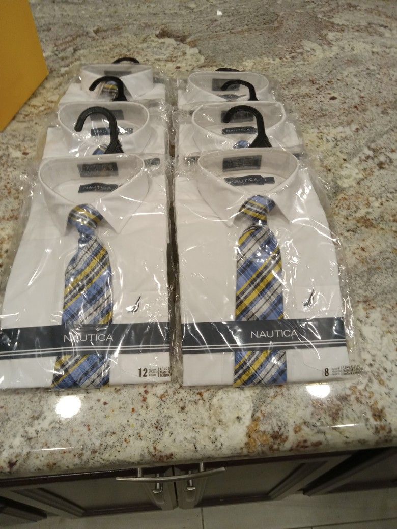 Family Of Boys? All New Shirt & Tie Sets