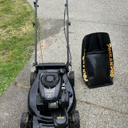 Lawn mower W/bag