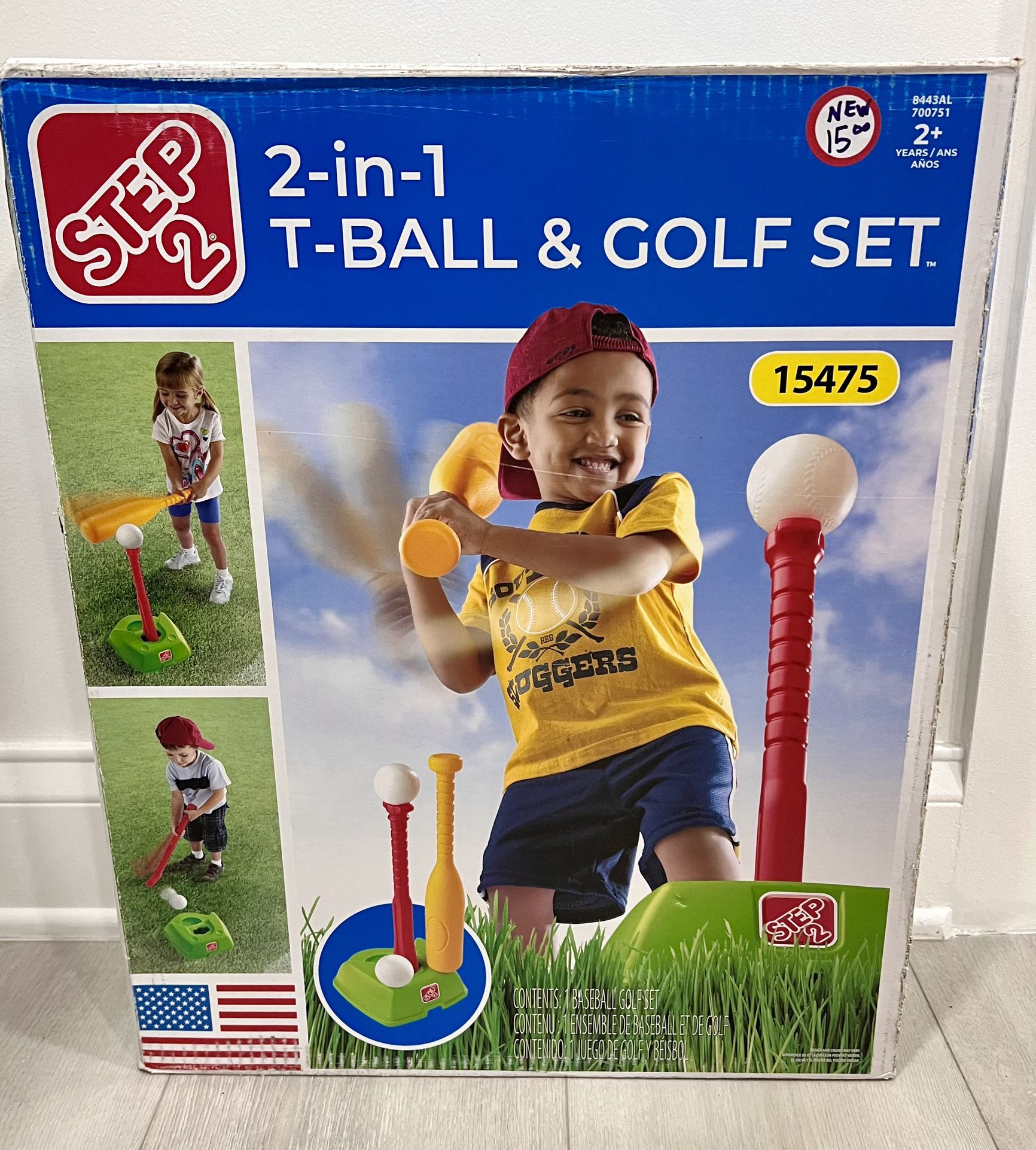 2-in-1 T-Ball And Golf Set 