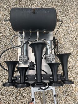 5 trumpet train horn kit