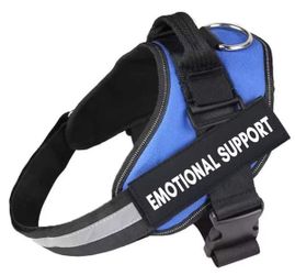 Emotional Support Dog Harness Blue Vest