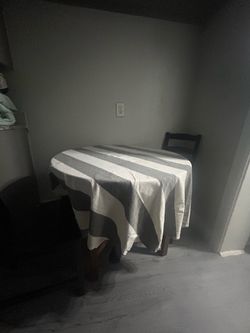 Small table with two chairs