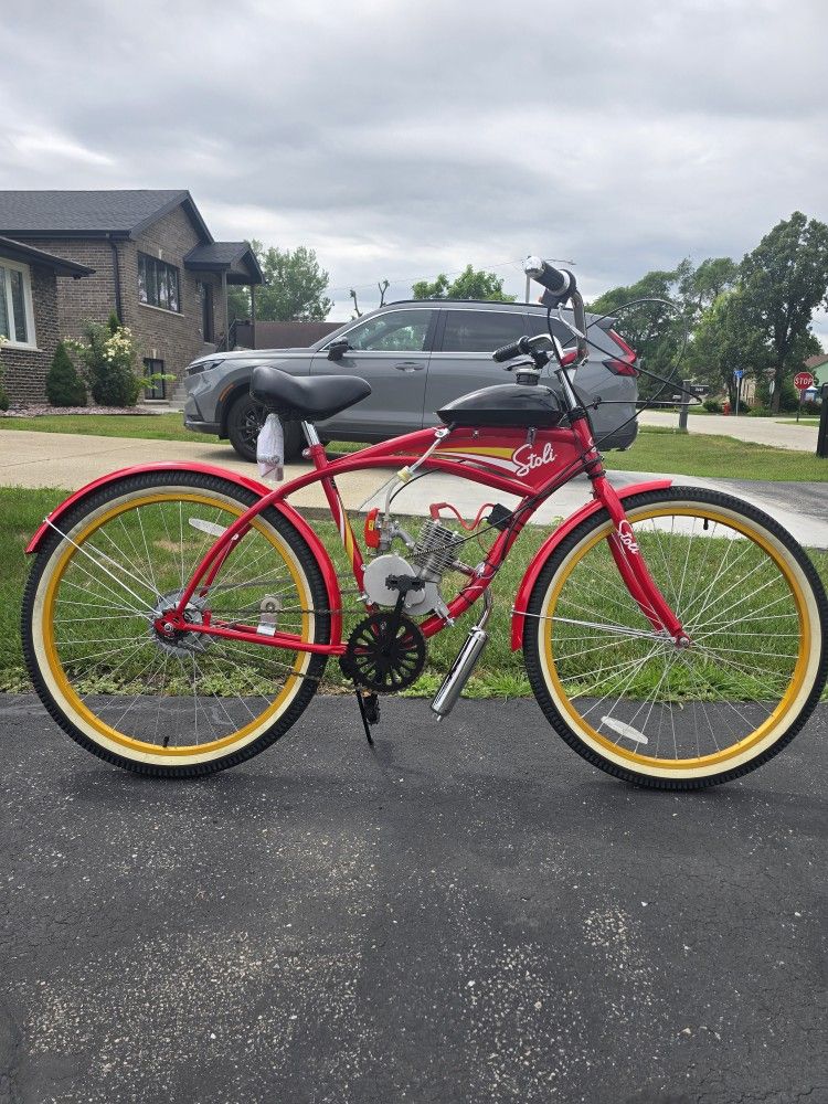 NEW 100CC CRUISER MOTORIZED BICYCLE