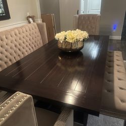 Zgallerie Dining Table And Chairs 