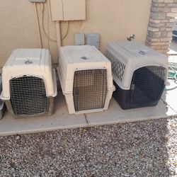 Large Or X-Large Pet Dog Carrier Kennels $30-$40 Each See All Photos 