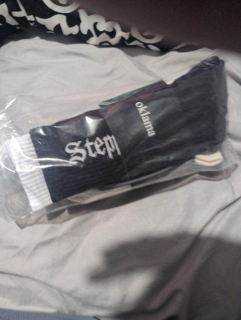 Kendrick Lamar Steppers Tour Socks. 3 Pack.