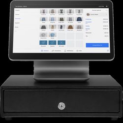 Square Register - USB Receipt Printer - 16 in. USB Cash Drawer - USB Barcode Scanner