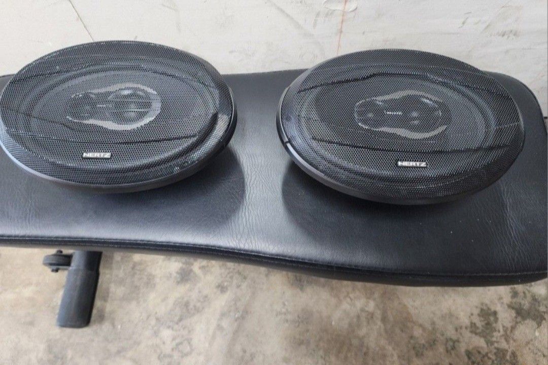 Hertz Mille Pro Series MPX-6903 6x9 Pro Audio Three-Way Coaxial Speakers (Pair) with Grilles