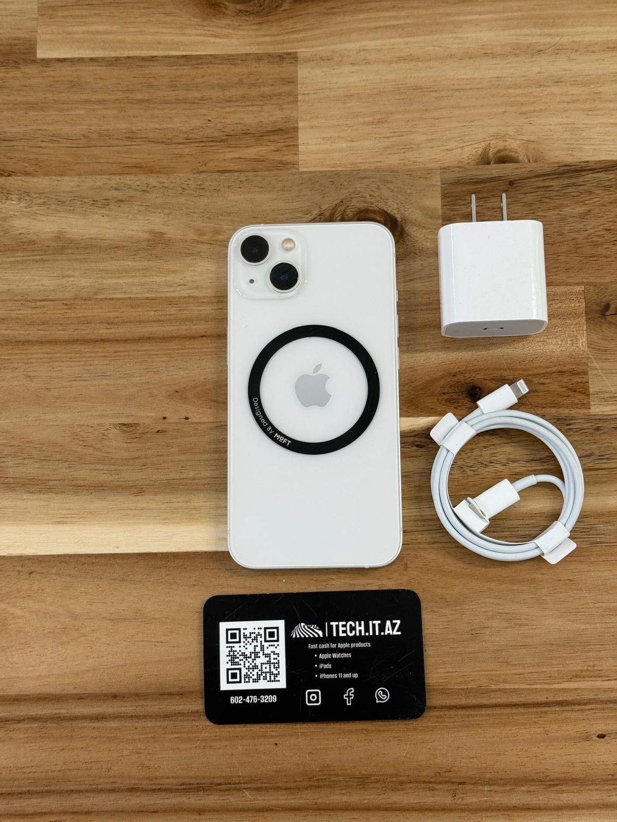 📱 iPhone 13 | 128GB | White | Unlocked (Any Carrier)