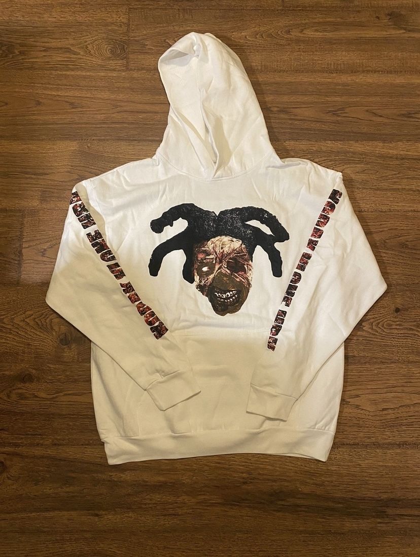 Vlone Men’s size Medium Kodak black zombie hoodie rare white sweatshirt pullover
