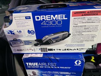 Dremel tool kit (with carrying case & accessories) Graco Project Painter Paint Sprayer(brand new) Pikachu & Poke Ball Lego Set