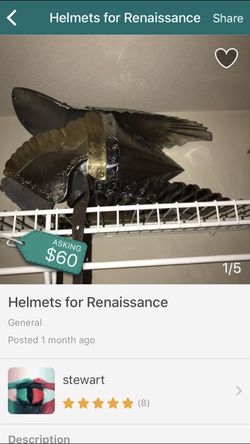 Renaissance helmet