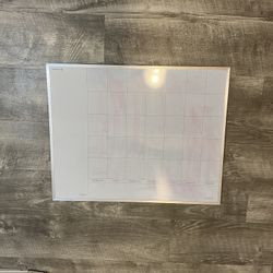 Calendar White Board