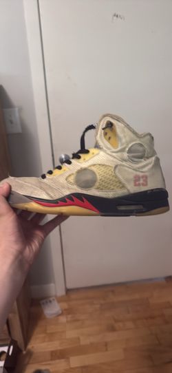 Jordan 5 Off white Sail